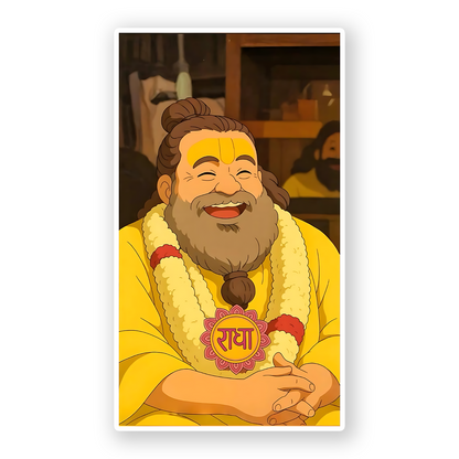 Shree Premanand Maharaj V2 Sticker