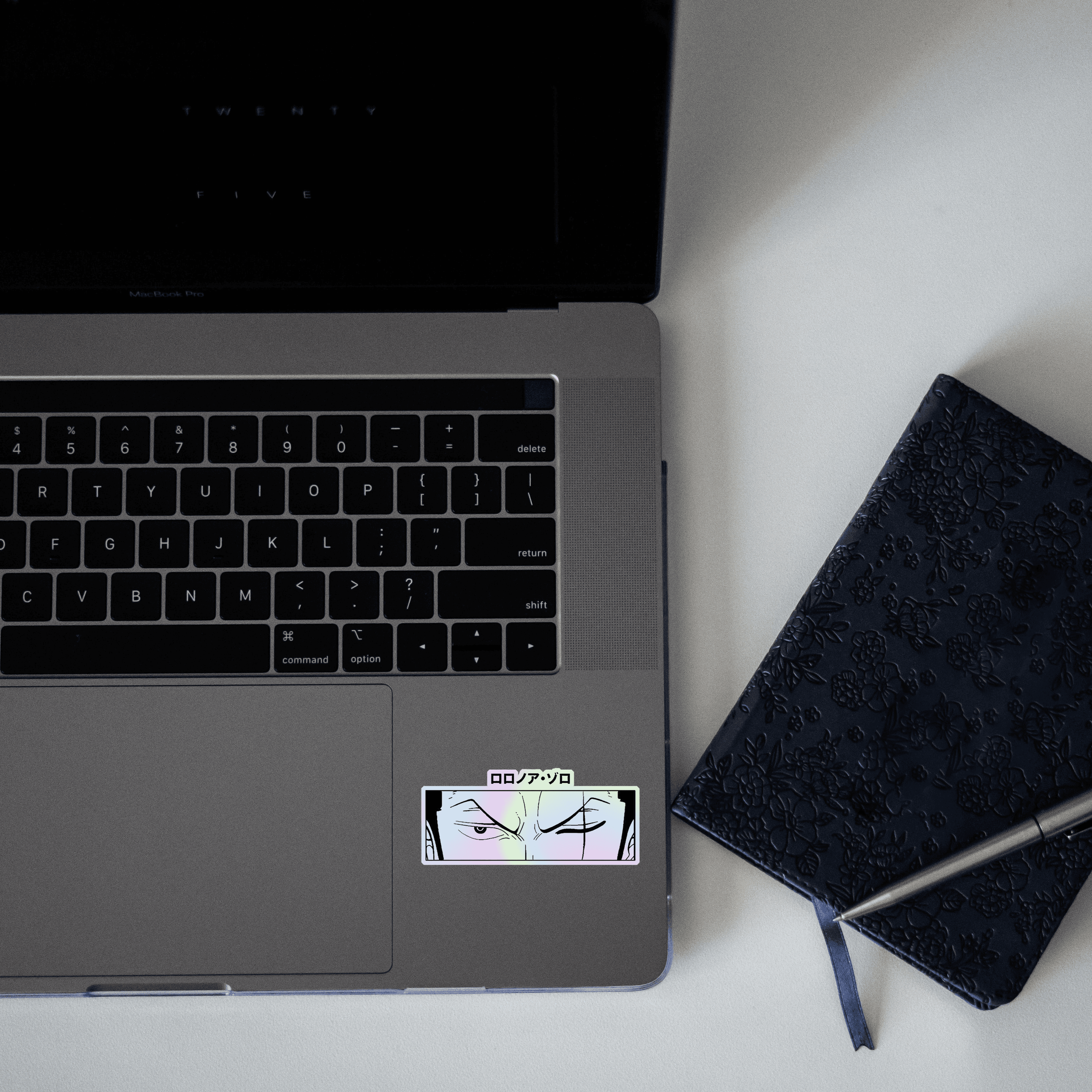 Zoro_s Gaze Holographic Sticker - sticckiz.com