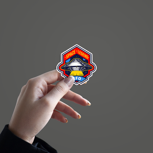 Space Legend UfO sticker