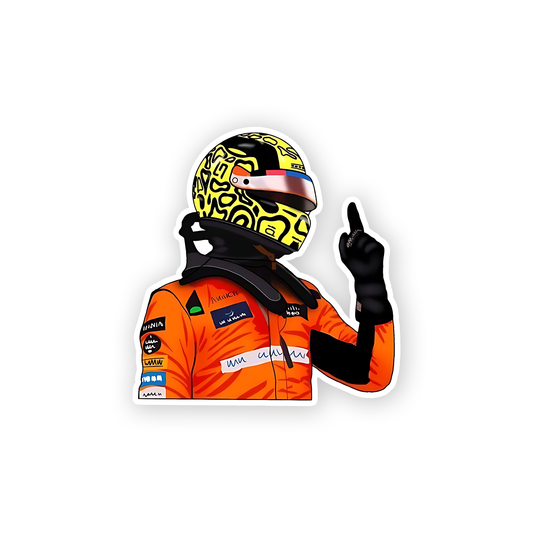 Formula Car racer Sticker