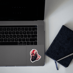 God of war brutal kratos Sticker - sticckiz.com