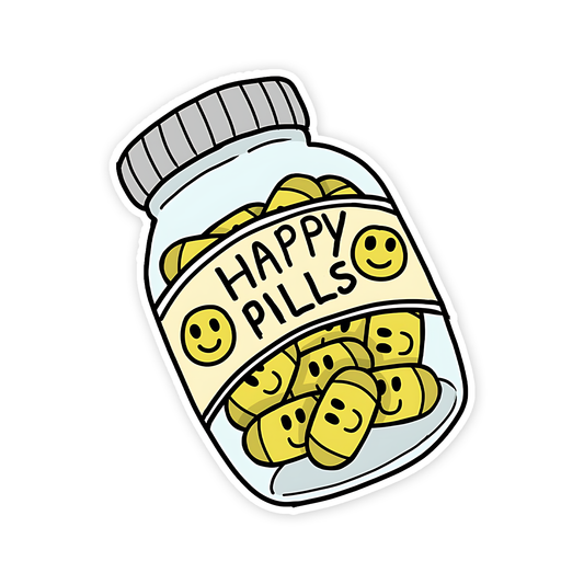 happy Pills Sticker