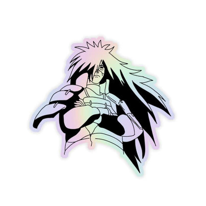 Madara Uchiha Holographic Sticker - sticckiz.com