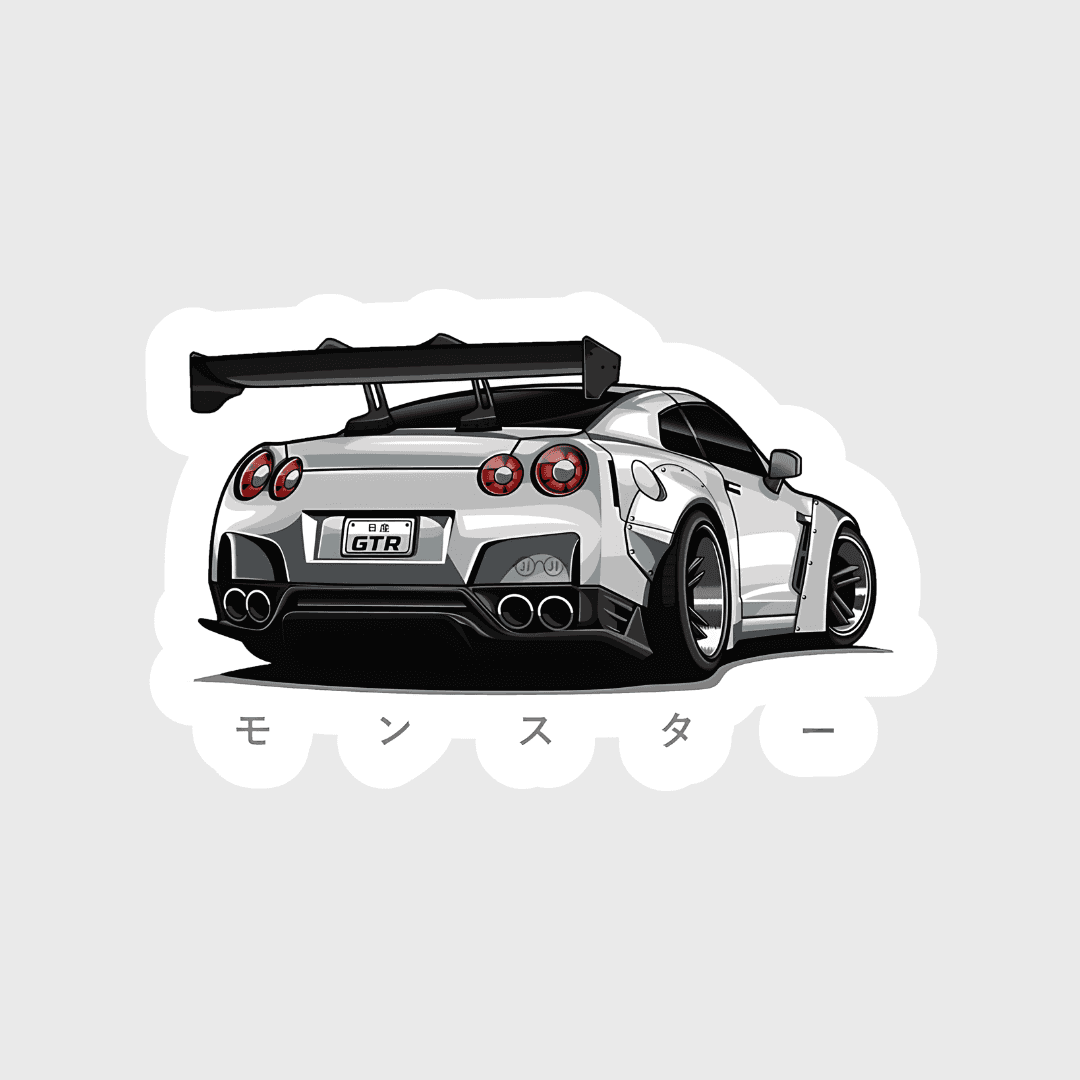 GTR R35 sticker - sticckiz.com