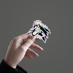 Madara Uchiha Holographic Sticker - sticckiz.com