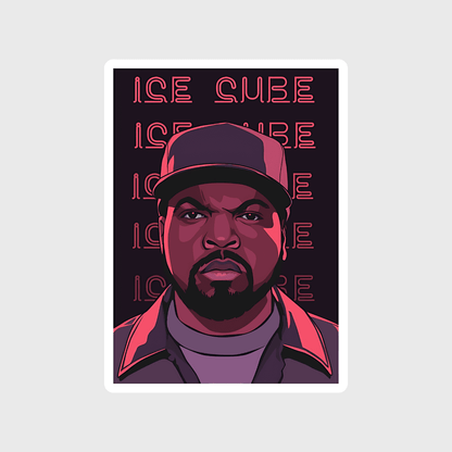 ice cube sticker - sticckiz.com