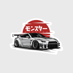 JDM monster GTR R-35 sticker - sticckiz.com
