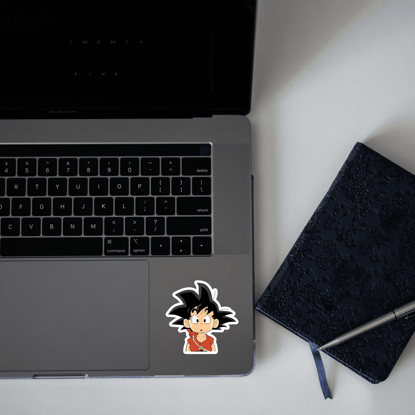 kid goku v3 sticker - sticckiz.com
