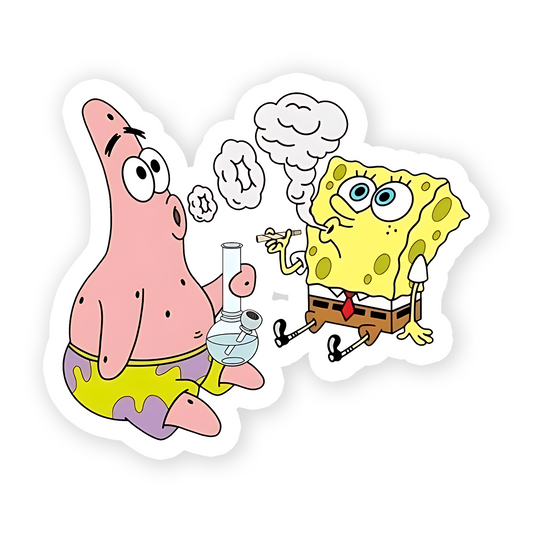 SpongeBob SquarePants and Patrick Star Sticker