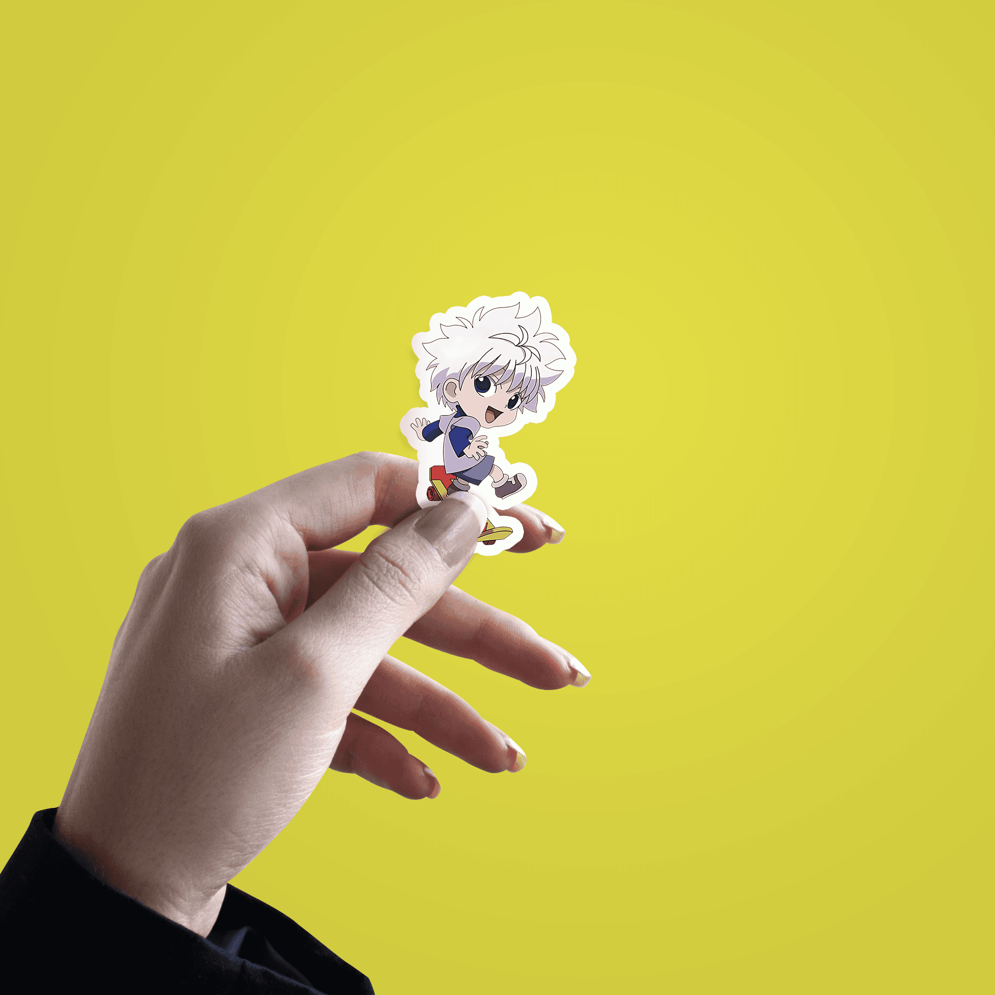 Killua Zoldyck Sticker - sticckiz.com