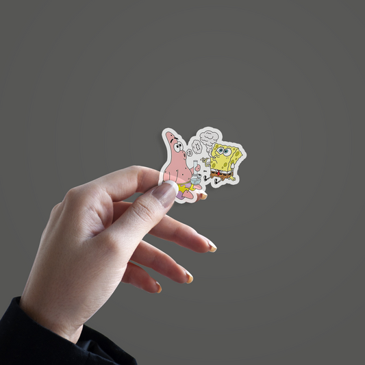 SpongeBob SquarePants and Patrick Star Sticker