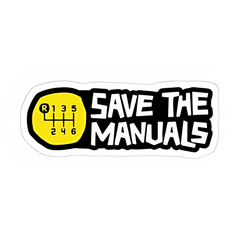 Gear Manuals Sticker - sticckiz.com