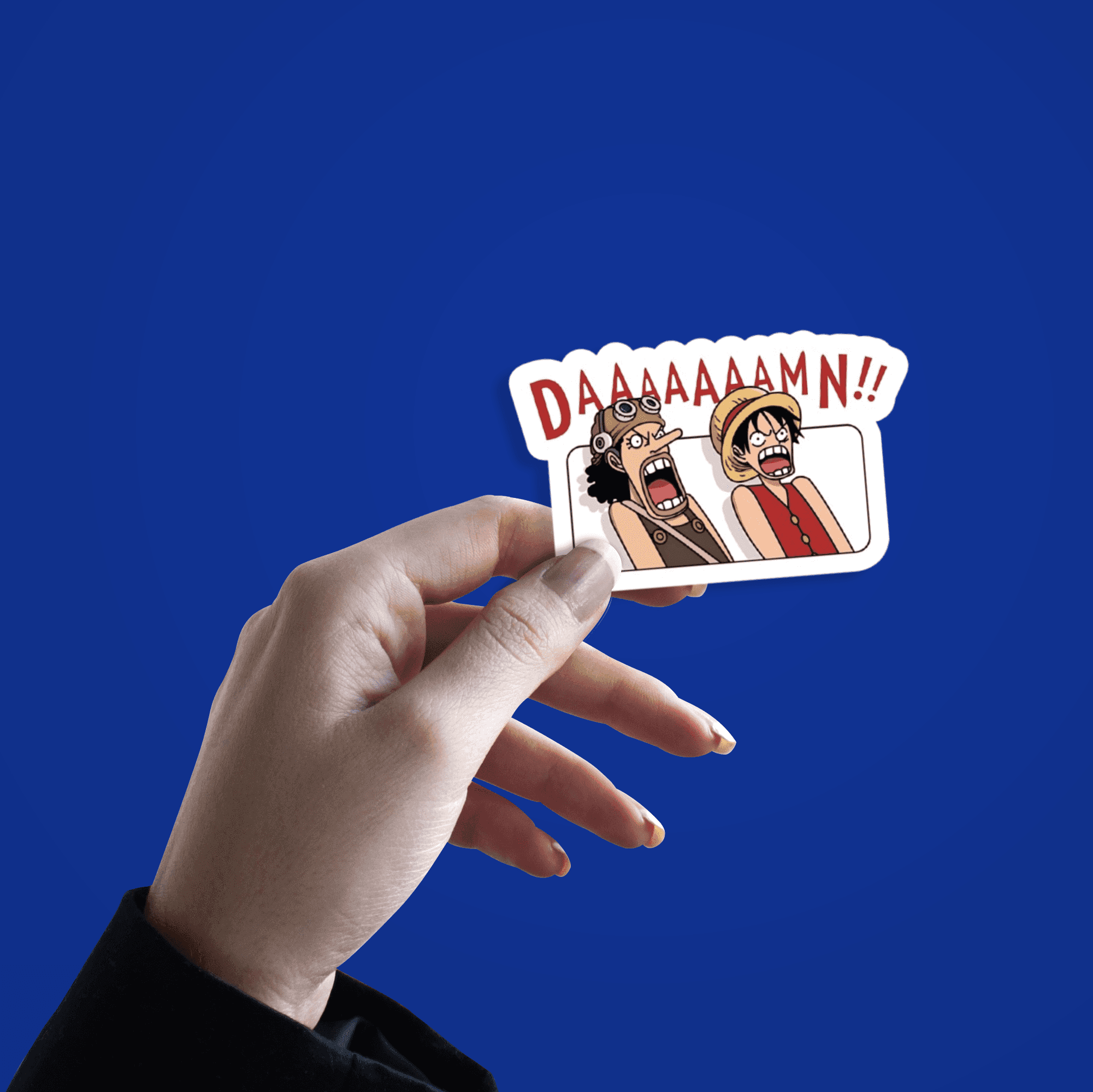 Daaamn Sticker - sticckiz.com