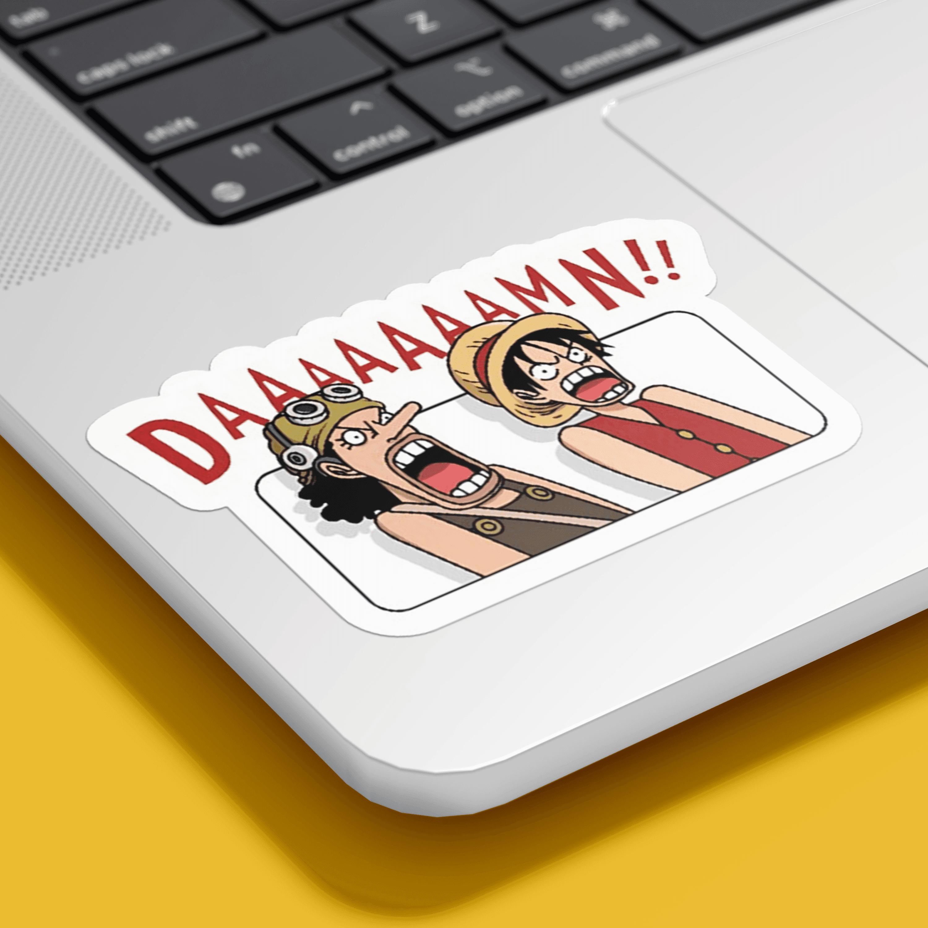 Daaamn Sticker - sticckiz.com