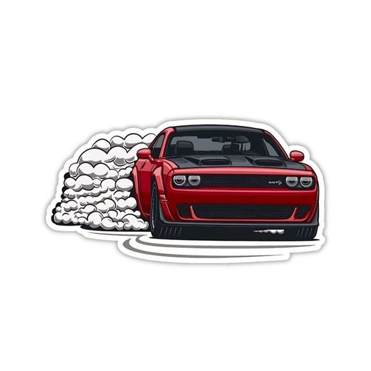 Car Drifting Sticker - sticckiz.com