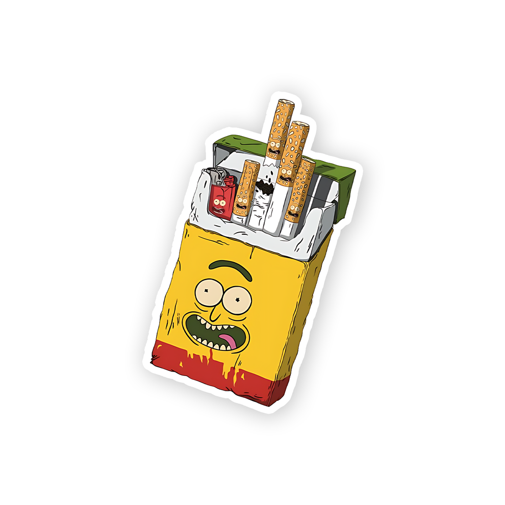 Custom Character Rick Ci##ra##e pack Sticker – sticckiz.com