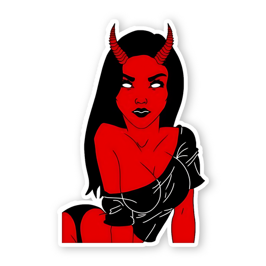 She - devil Sticker