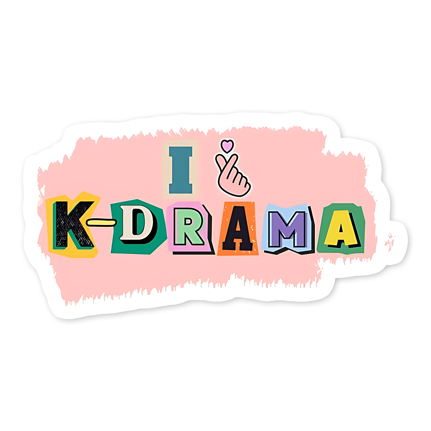 I love K-drama Sticker
