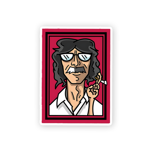 Indian Man Caricature Sticker