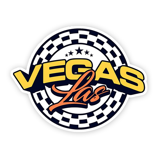 Vegas Las Sticker