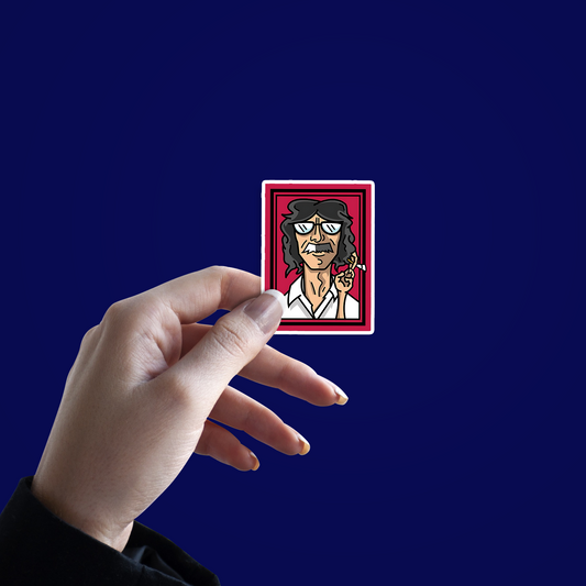 Indian Man Caricature Sticker