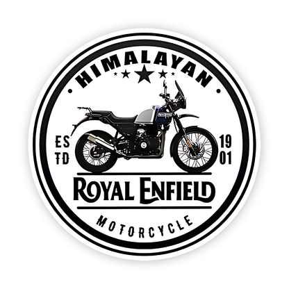 Himalayan royan Enfield Sticker