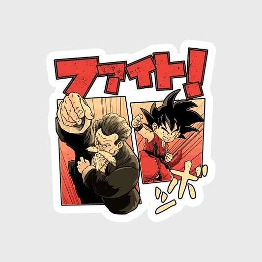 Baki the Grappler Sticker - sticckiz.com