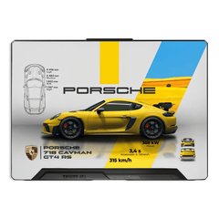 911 YELLOW Laptop Skin - sticckiz.com