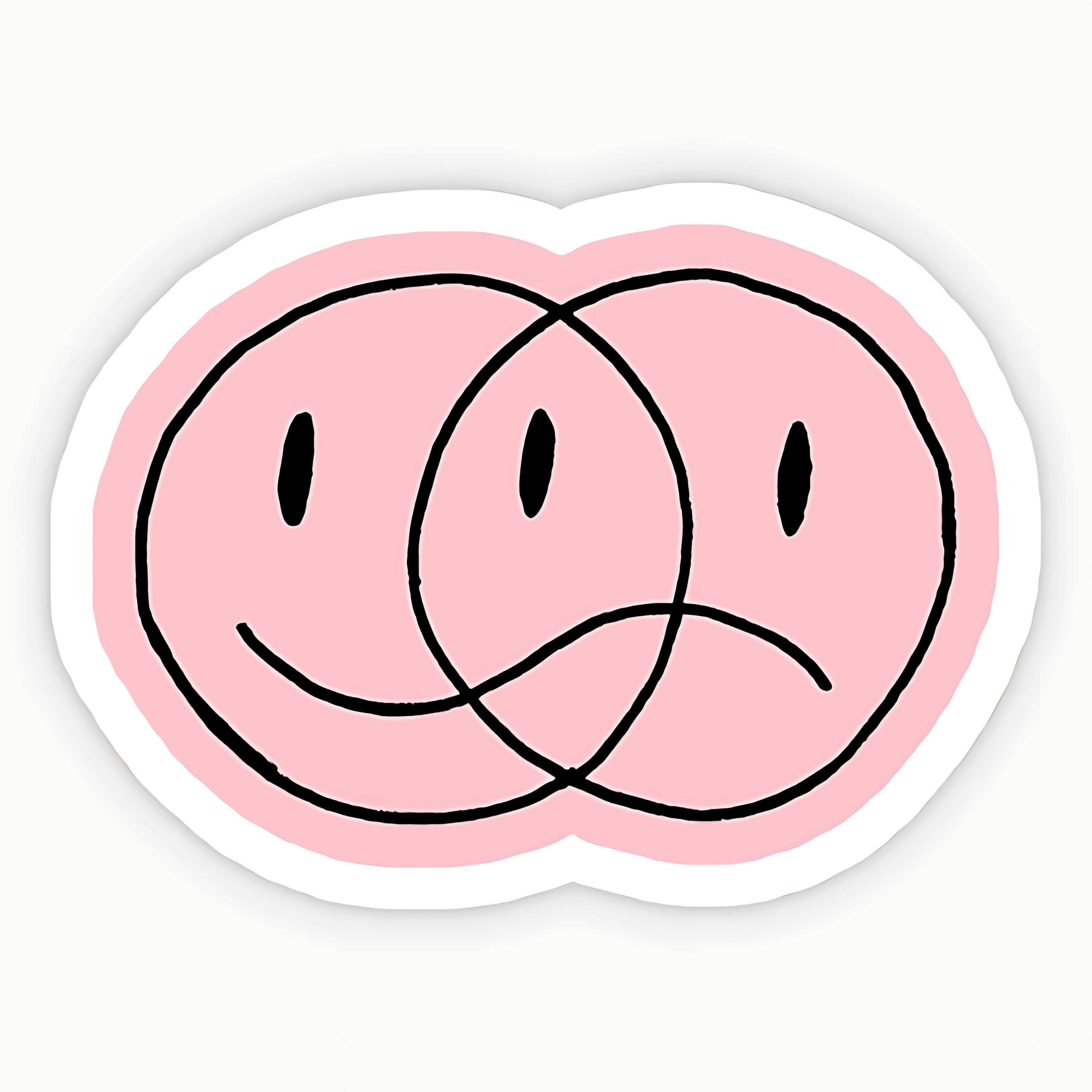 Seasaw two Smiley Sticker - sticckiz.com