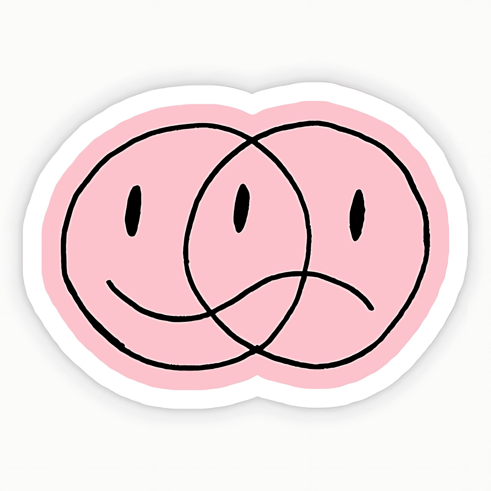Seasaw two Smiley Sticker - sticckiz.com