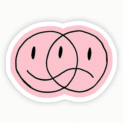 Seasaw two Smiley Sticker - sticckiz.com