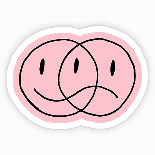 Seasaw two Smiley Sticker - sticckiz.com