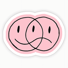 Seasaw two Smiley Sticker - sticckiz.com