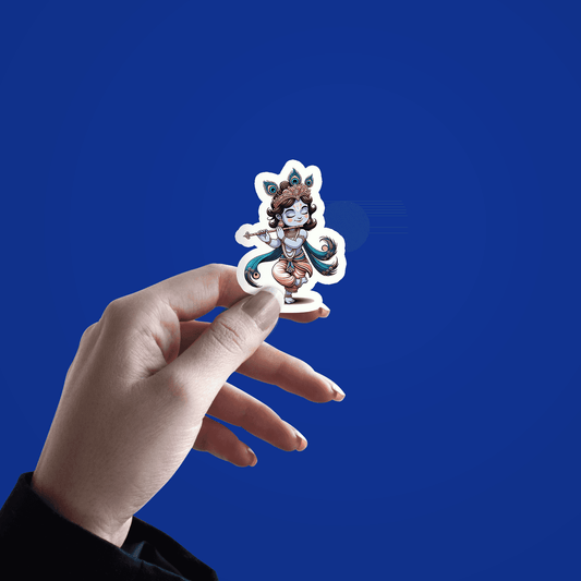 little krishna Sticker - sticckiz.com