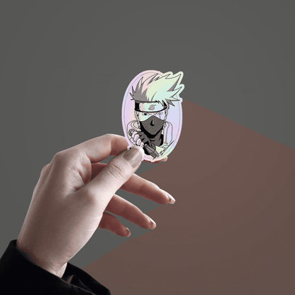 Kakashi Hatake Holographic Sticker - sticckiz.com