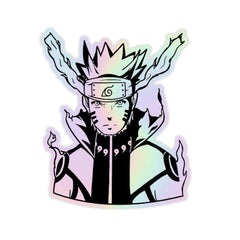 Naruto V4 Holographic Sticker - sticckiz.com