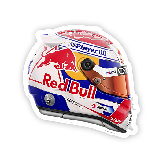 redbull Helmet Sticker