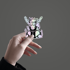 Naruto V4 Holographic Sticker - sticckiz.com