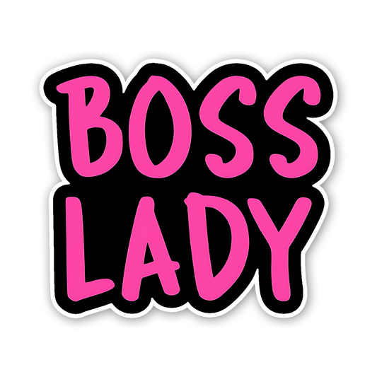 Boss Lady Sticker