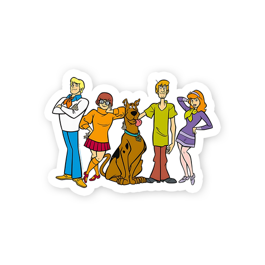 Scooby - Doo family Sticker