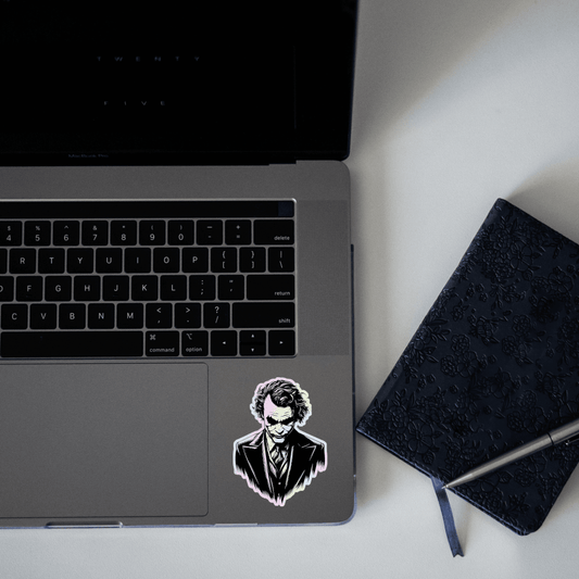 Joker V2 Holographic Sticker - sticckiz.com