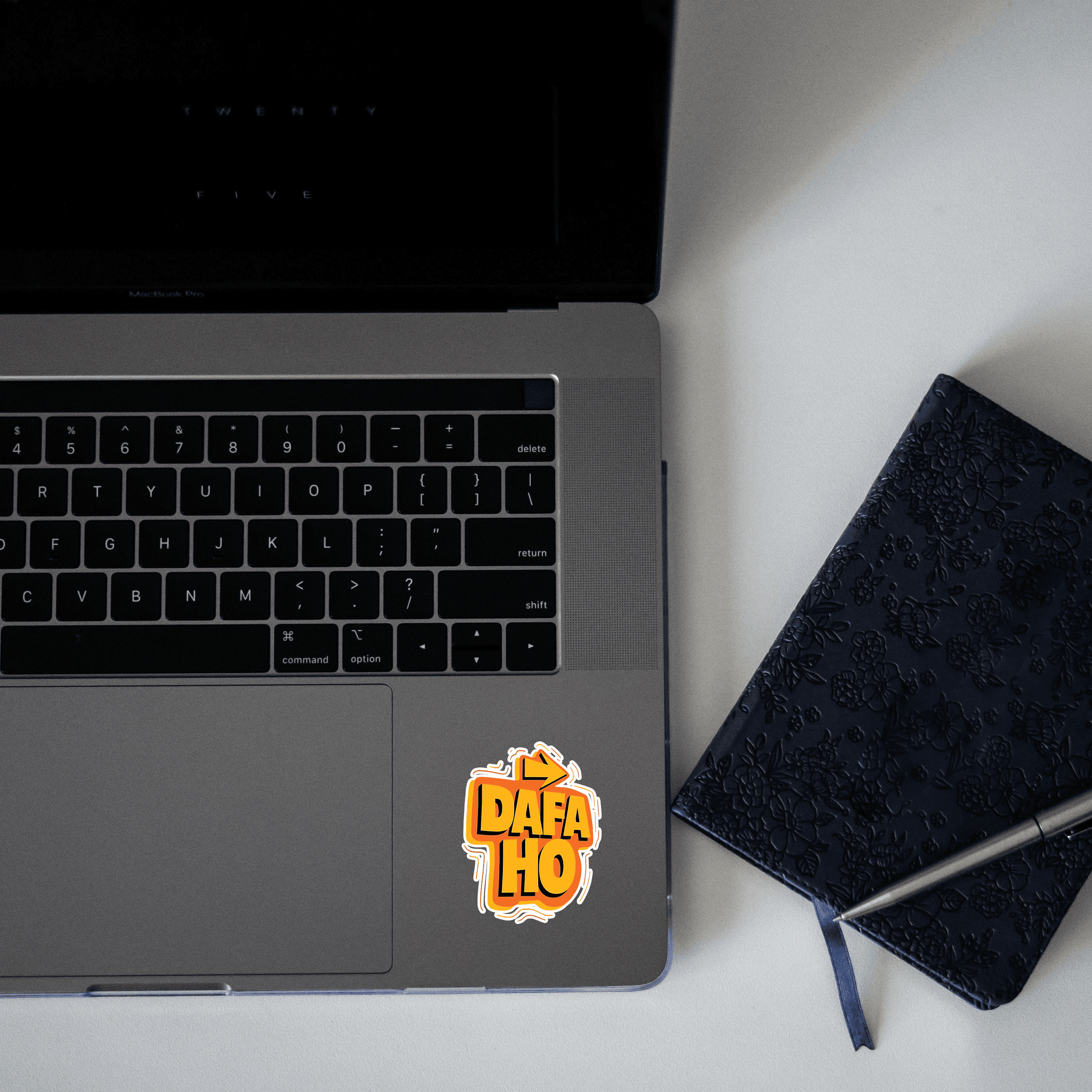 Dafa Ho Phrase Sticker - sticckiz.com