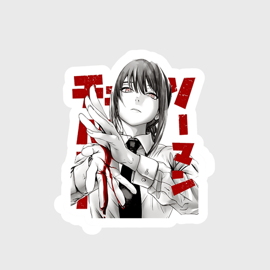 Makima Magnet Sticker - sticckiz.com