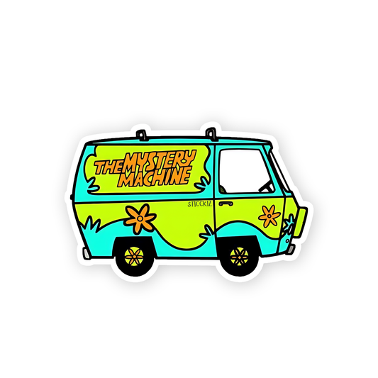 The Mystry Machine Van Sticker
