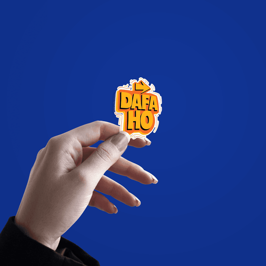 Dafa Ho Phrase Sticker - sticckiz.com