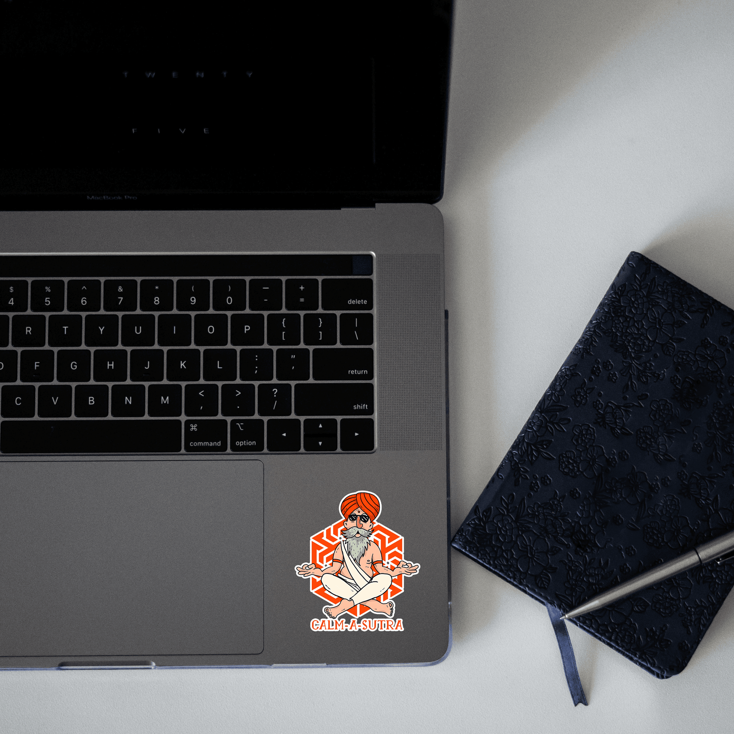 Calm-a-sutra Sticker - sticckiz.com