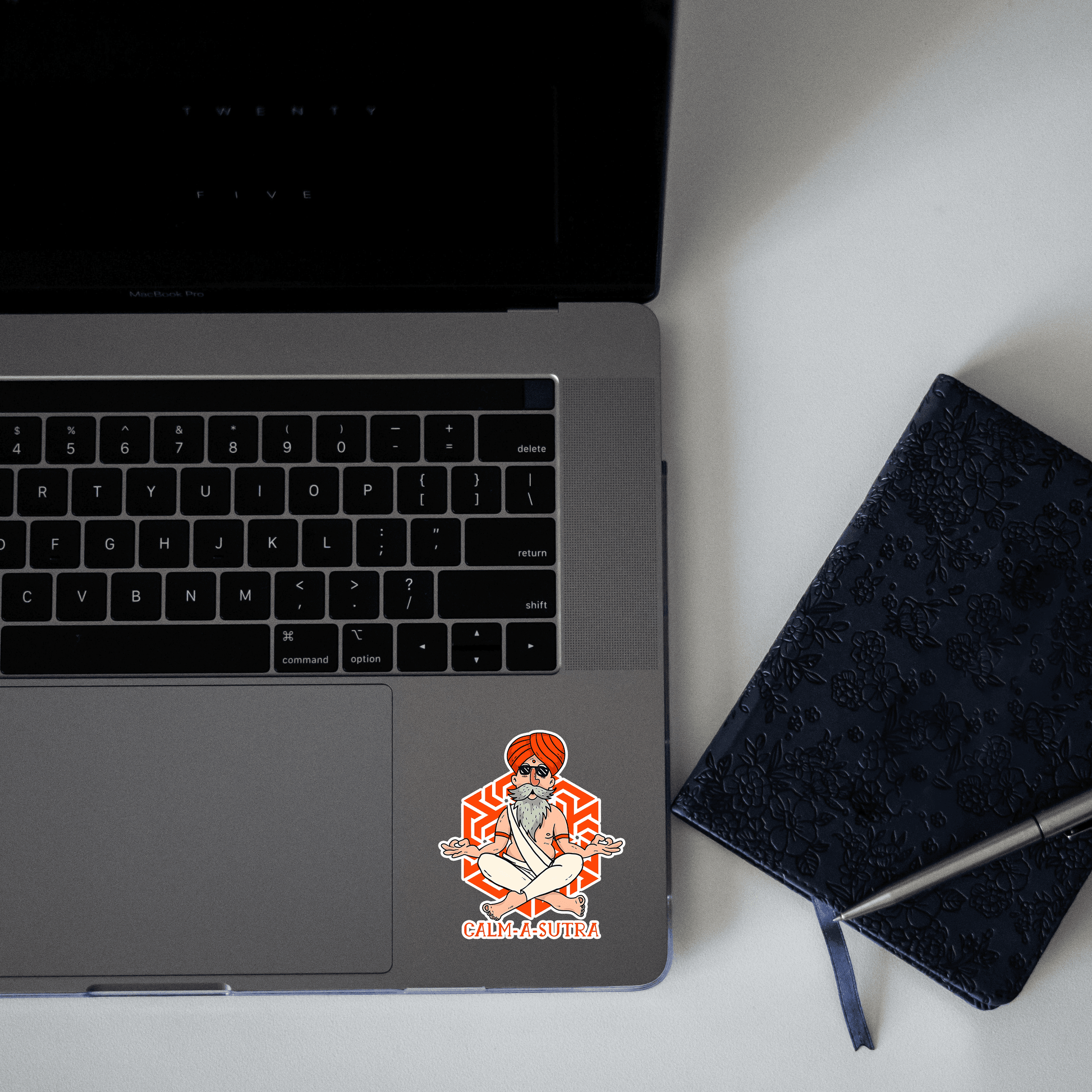 Calm-a-sutra Sticker - sticckiz.com