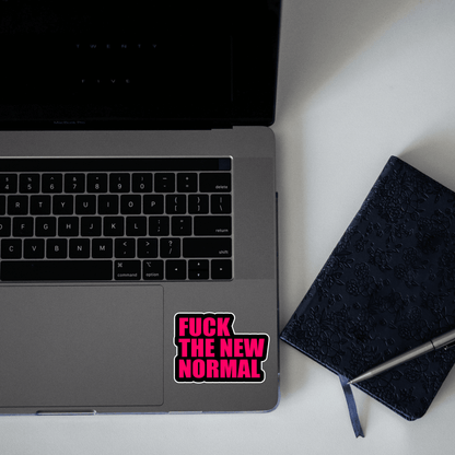 Fuck the new Normal Sticker - sticckiz.com