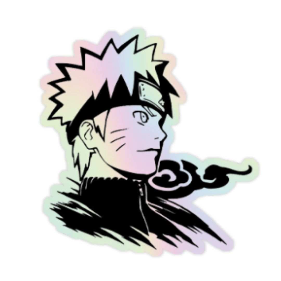 Naruto V6 Holographic Sticker - sticckiz.com