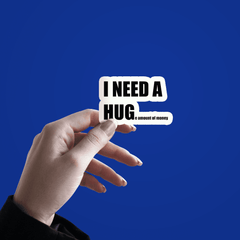 i need a huge amount of money sticker - sticckiz.com